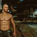 XS Ripped - Male Sporty Sexy Map Athletic fitness muscle texture - body normal map 4K