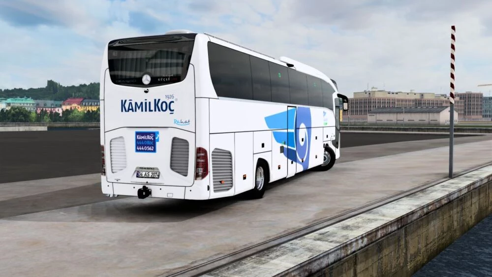 Mercedes-Benz Travego 16 SHD Kamil Koç & FlixBus Şahıs Skin 1.48