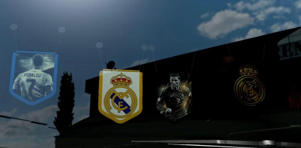 Real Madrid Pennants Pack 1.48