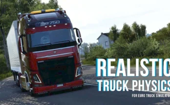 Realistic Truck Physics Mod - ETS2 1.48