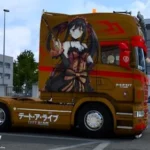 RJL Scania Topline Extended Kurumi Tokisaki Date A Live Skin 1.48