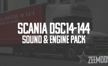 Scania DSC14-144 Sound & Engine Pack v1.4 1.48