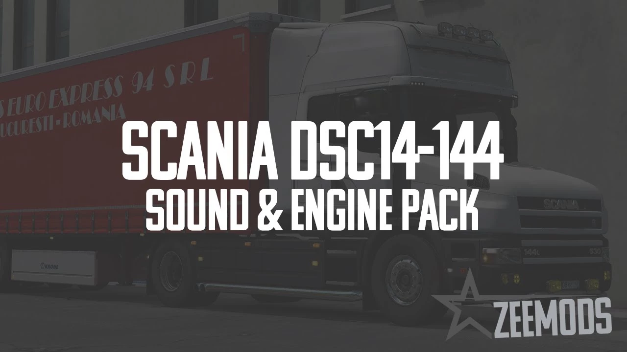Scania DSC14-144 Sound & Engine Pack v1.4 1.48