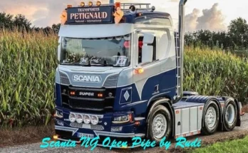 Scania NG Open Pipe by Rudi v1.2 1.48