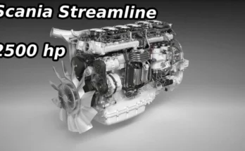 Scania Streamline 2500 HP Engine (+200 km/h) 1.48