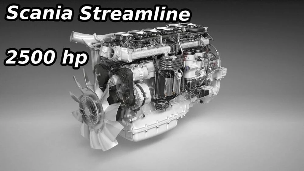 Scania Streamline 2500 HP Engine (+200 km/h) 1.48