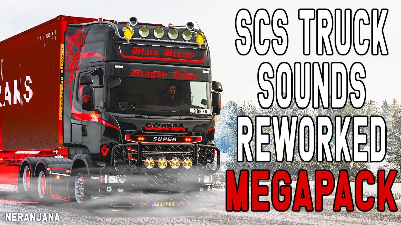 SCS Truck Sound Rework Megapack 1.48