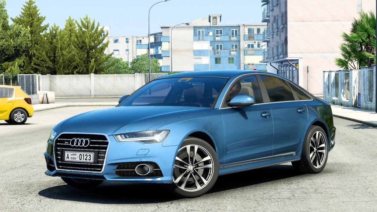 Audi A6 C7 2015 + Interior V1.2 1.48.x - Allmods.net