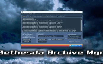 Bethesda Archive Manager - Create and extract BA2 V1.0