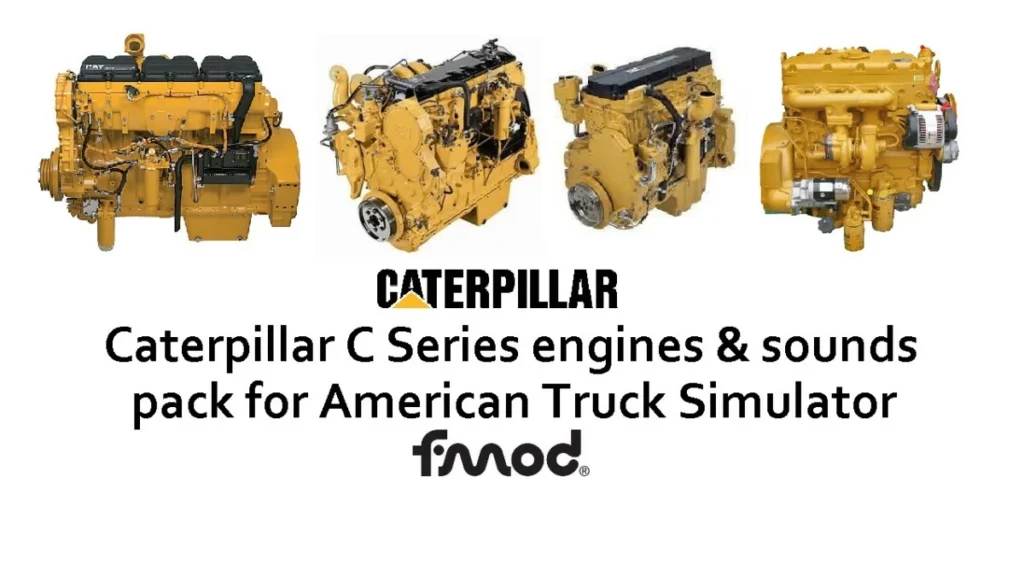 CATERPILLAR C SERIES ENGINES PACK V1.3 BY EELDAVIDGT 1.48