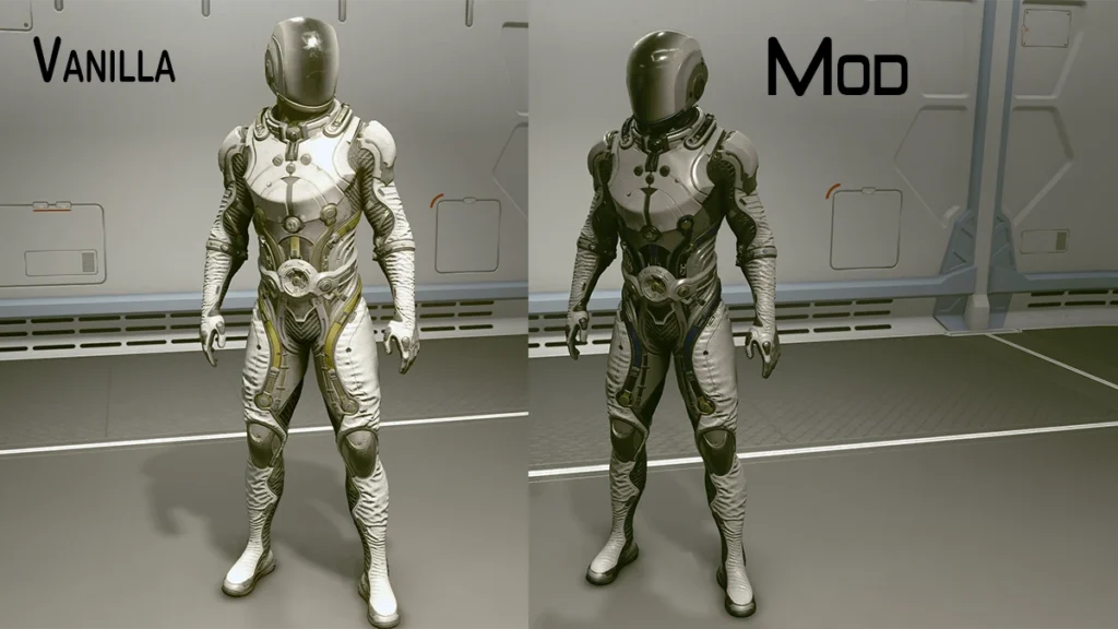 Capeless Starborn Armor - No Potato Sack and Cleaner Metal V2.0