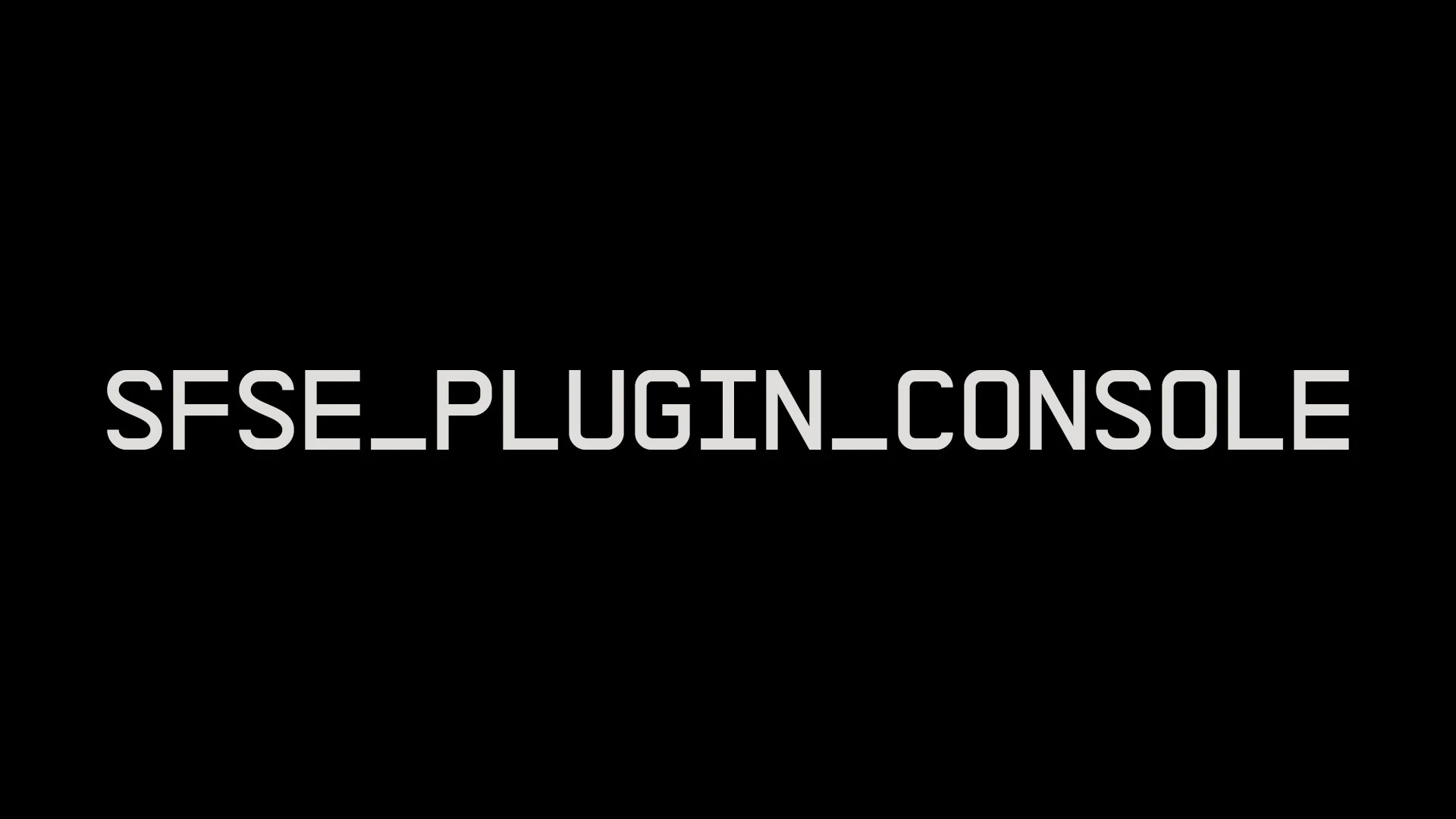 Console Output To File (SFSE Plugin) V1.1