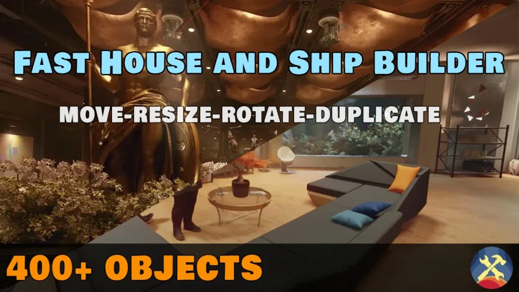 Fast House and Ship Builder - Object Spawner V1.3