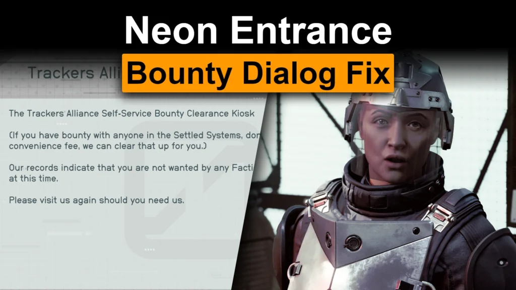 Neon Entrance Bounty Dialog Fix V0.1