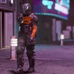 Neon Security Retexture and Helmet swap V1.0