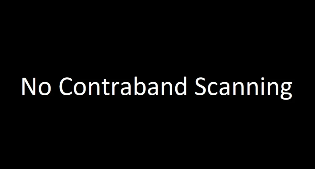 No Contraband Scanning for Faction Members V1.0