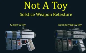 Not A Toy Solstice Weapon Retexture V1.0