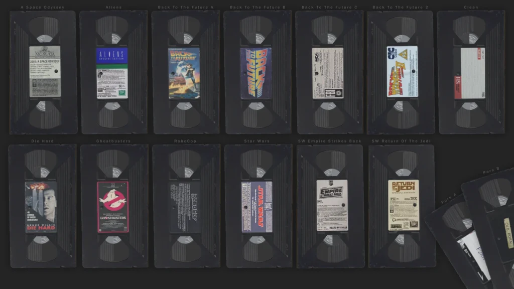 Old VHS tapes V1.1