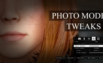 Photo Mode Tweaks V1.0