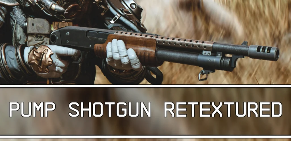 Pump Shotgun Retextured V1.0