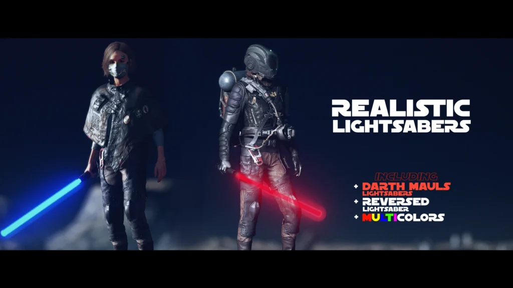 Realistic Lightsabers V1.1