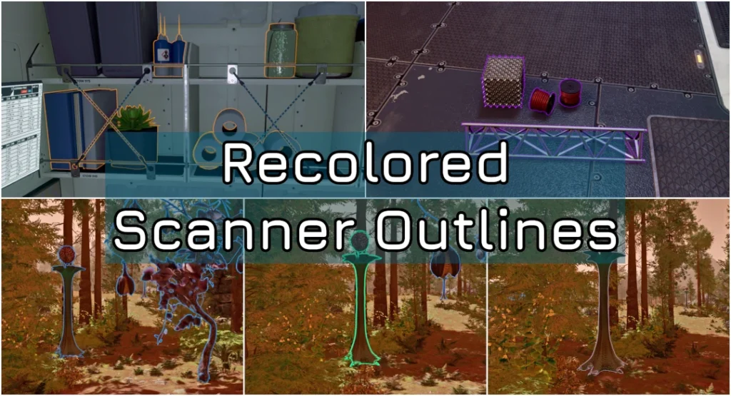 Recolored Scanner Outlines V1.1