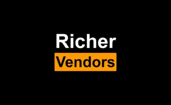 Richer Vendors - 10x merchant gold and 1 day restock V0.1