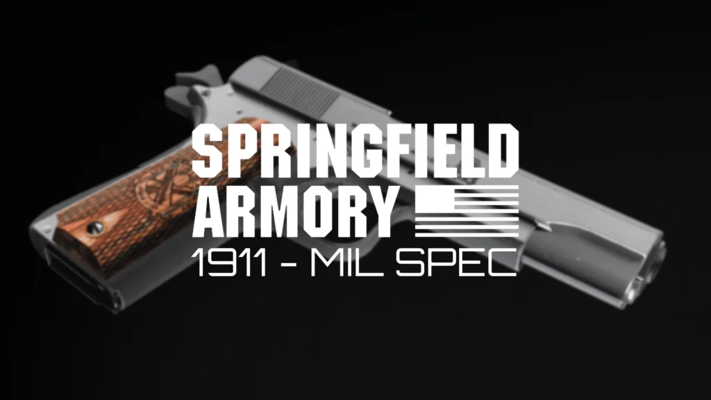 SPRINGFIELD ARMORY 1911 MIL SPEC - A Donut Creation V1.0