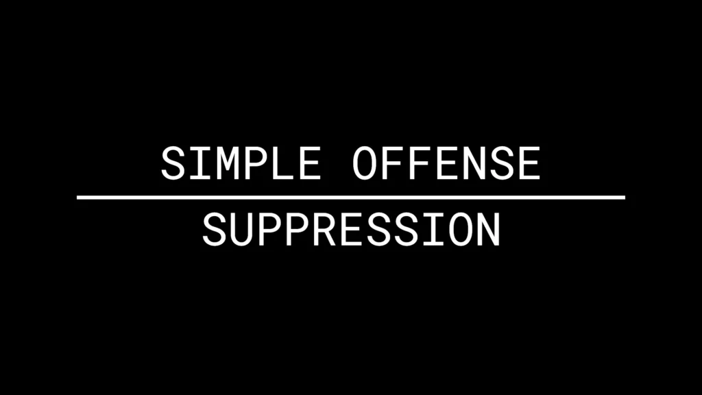 Simple Offence Suppression SFSE V1.0