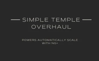 Simple Temple Overhaul - Powers Upgrade Automatically V1.0