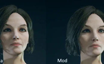 Younger Ingame Female Faces V1.01