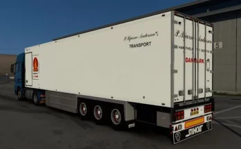 Custom Lamberet P.Bjarne Andersen Trailer 1.48