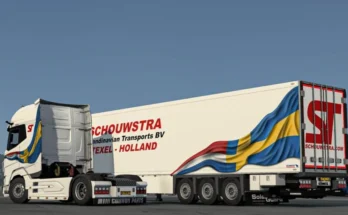 DAF 2021 Jelle Schouwstra Transport Combo Skin 1.48