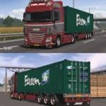 DAF XF Euro 6 Roling Transport Skin Pack by Wexsper 1.48