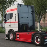 MAN TGX 2020 Grey Red Skin 1.48