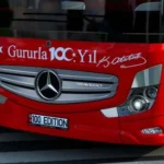 Mercedes Travego 16 SHD Gururla 100.Yıl Türkiye Kaplaması Skin 1.48