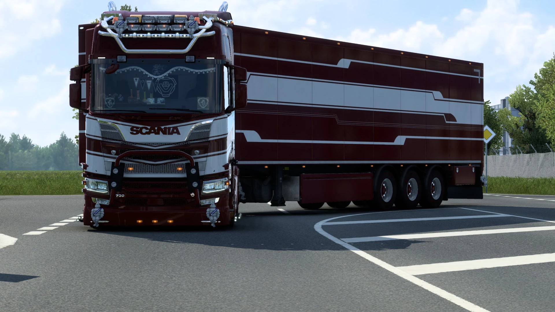 Scania Red Truckrs Mp 1.48.5