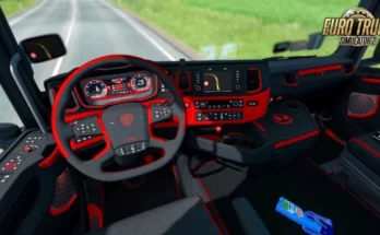 Scania S&R CMI Black – Red Devil Interior 1.48