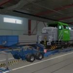 SCS Lowloader Jeeps 2+5 trailer 1.48