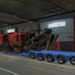 SCS Lowloader Jeeps 2+5 trailer 1.48