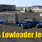 SCS Lowloader Jeeps 2+5 trailer 1.48