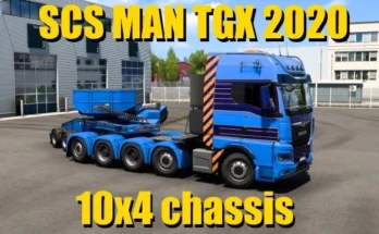 SCS MAN TGX 2020 10x4 Chassis v1.0 1.48