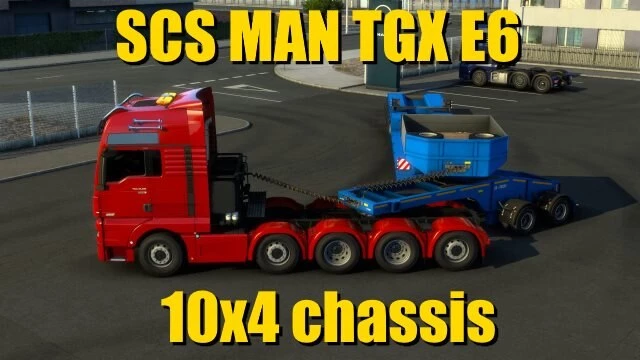 SCS MAN TGX E6 10x4 Chassis v1.0 1.48