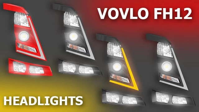 Volvo FH12 HeadLights Rework v1.0