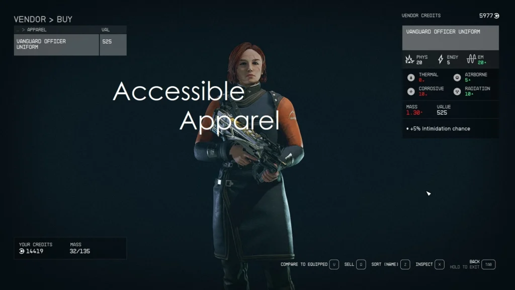 Accessible Apparel V1.1