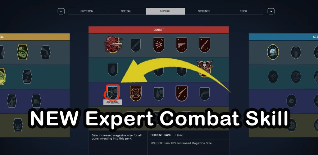 Arsenal - NEW Expert Tier Combat Perk V1.0