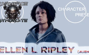 Character Preset - Ellen Ripley V1.1