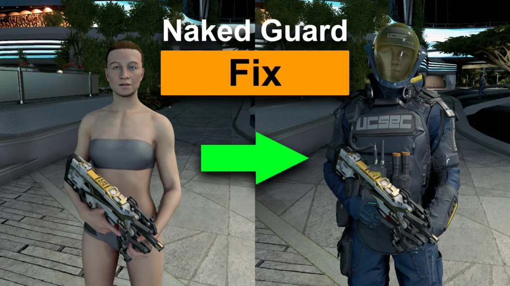 Naked Guard and Other NPCs Fix V0.3.1
