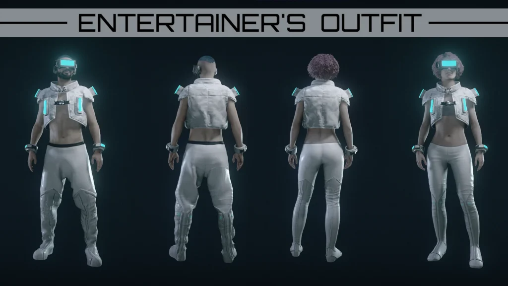 Neon Entertainer's Outfit V1.0