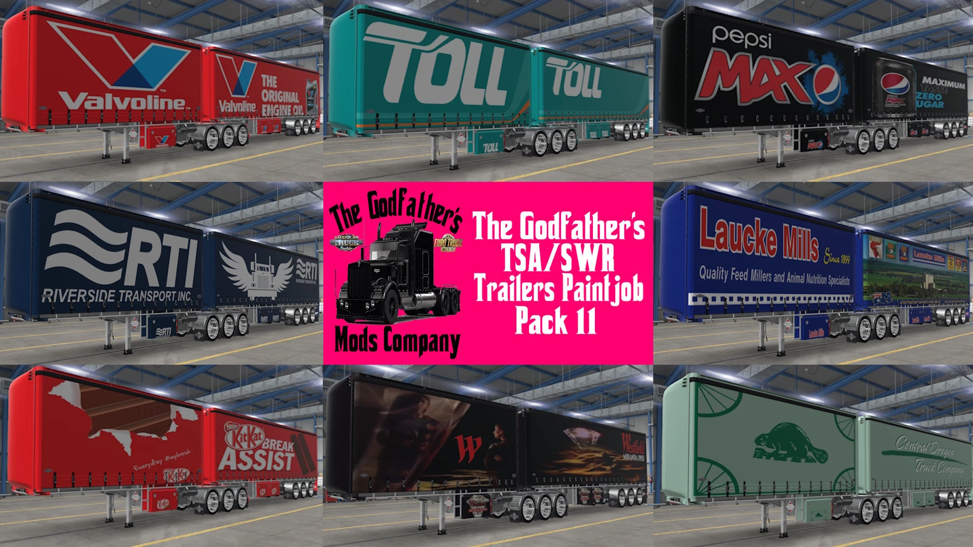 THE GODFATHER'S TSA/SWR TRAILERS PAINTJOB PACK 11 V1.0